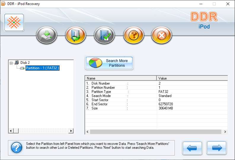 Data Doctor Recovery (DDR) iPod