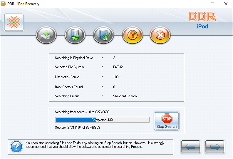 Data Doctor Recovery (DDR) iPod